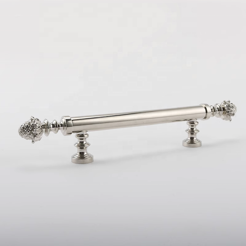 Hot sale silver gold long wardrobe handle brass cabinet door handles