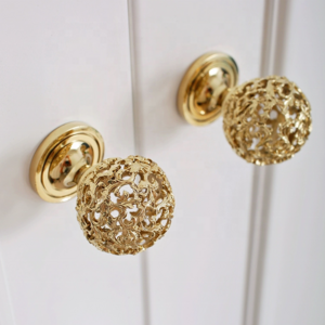 Hot sale vintage retro gold silver wardrobe cupboard dresser drawer cabinet handle and knobs