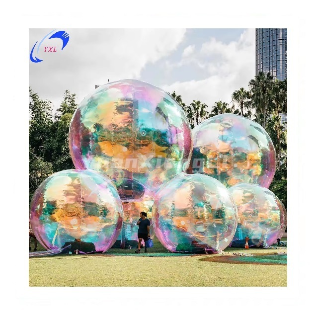 Inflatable mirror balls wholesale Disco Giant Event Decoration Advertising hanging Mirror Ball For Party Show