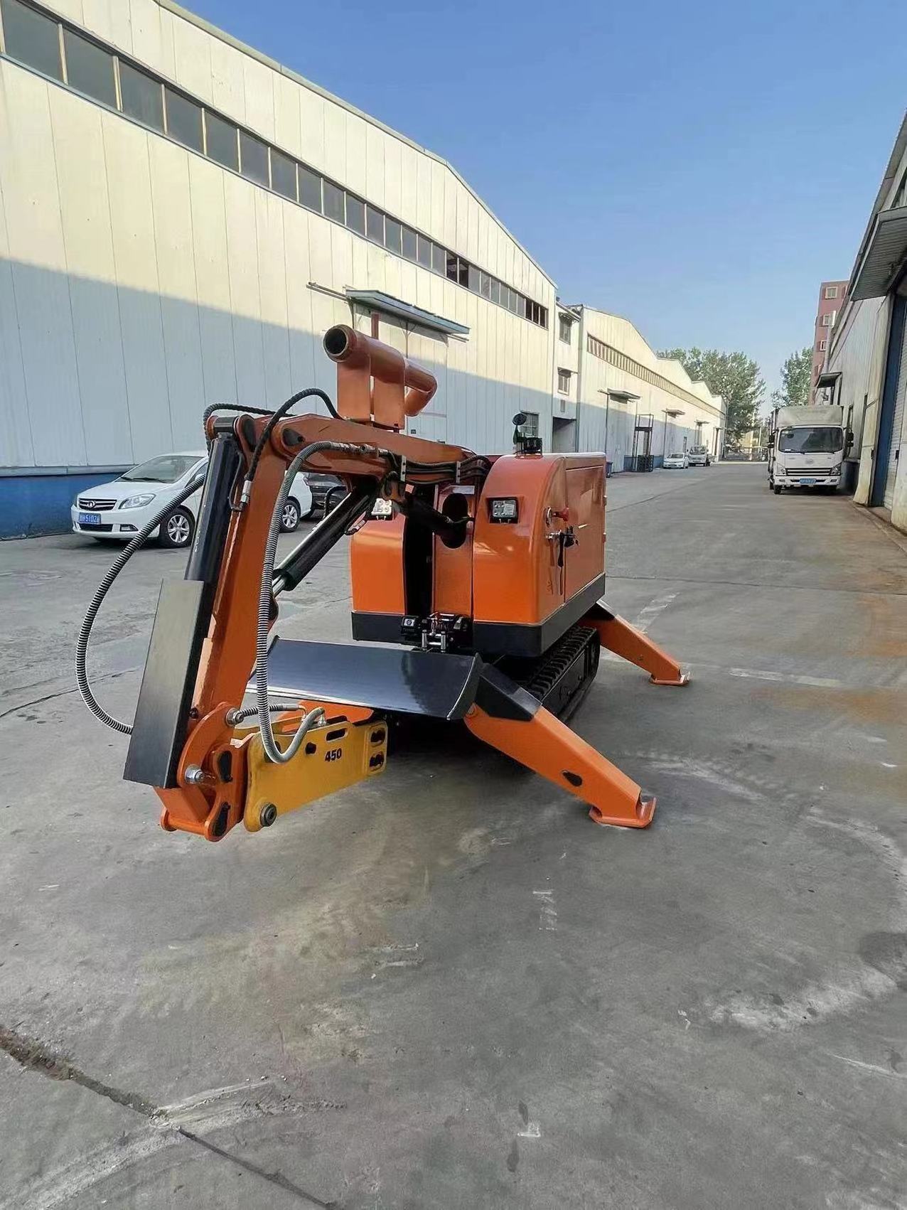 Factory cheap hot selling concrete crusher remote control 1 ton demolition robot for sale