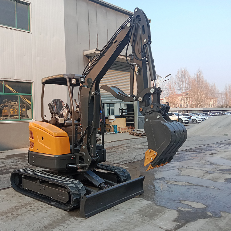 Free Shipping Backhoe Excavator Loader Mini Bagger 3ton Mini Excavators With Cheap Price