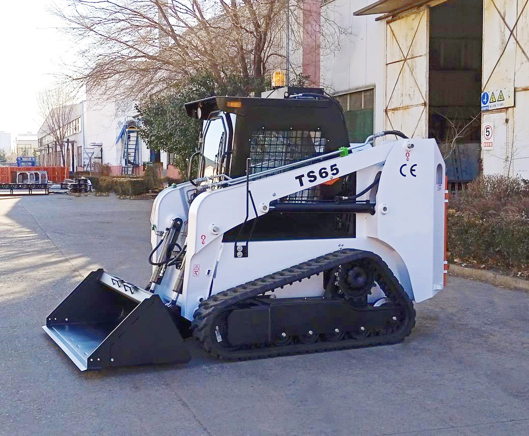 EPA Skid Steer 1050kg 1200kg Diesel Forestry Machinery Track Skid Steer Mini Skid Steer With Mulcher