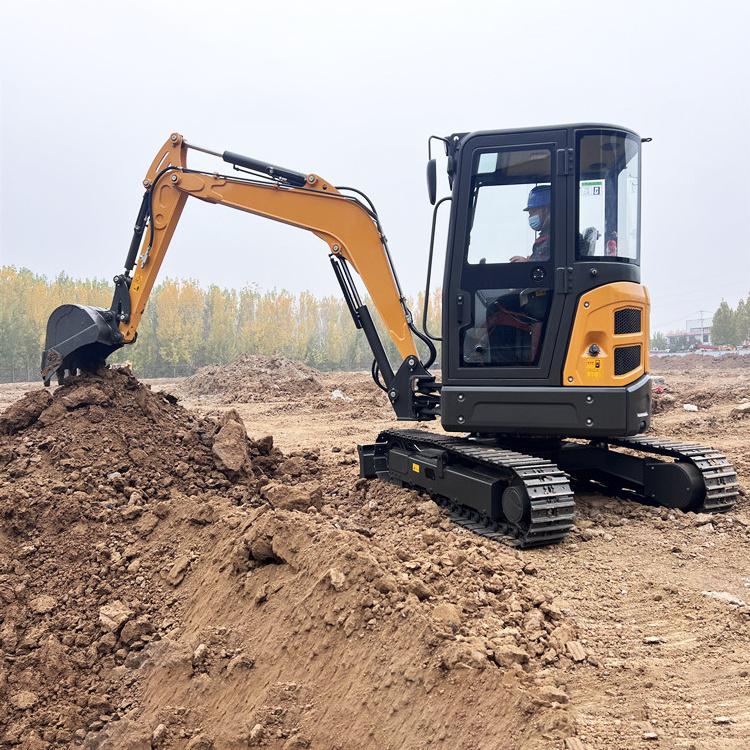 Free Shipping Backhoe Excavator Loader Mini Bagger 3ton Mini Excavators With Cheap Price