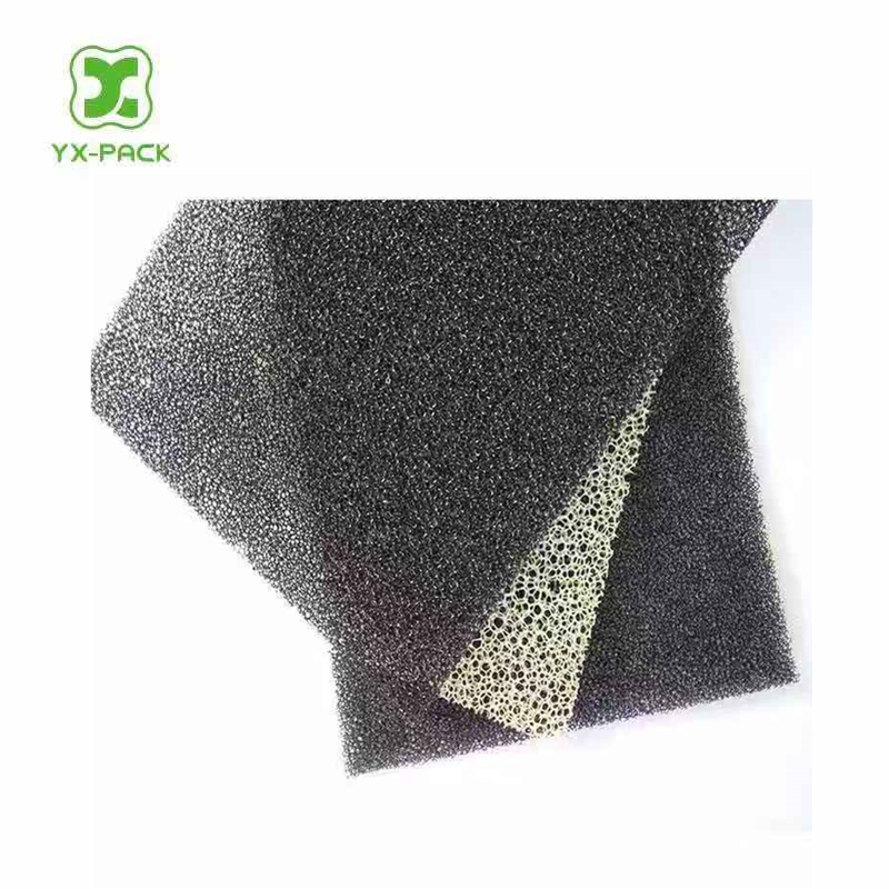 top quality blue and black 20 30 40 50 60ppi filter sponge sheet for aquarium