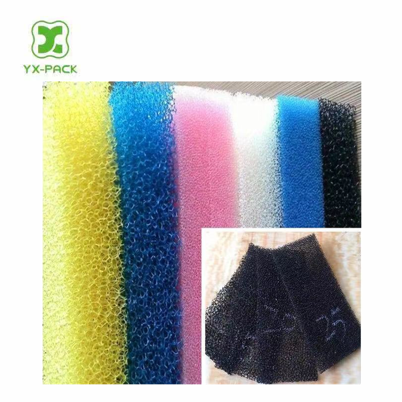 hot sale aquarium bio filter reticulated foam 30 ppi thin foam filter  sponge