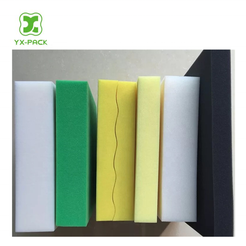 Colorful Custom Polyurethane Memory Foam Large Foam Sponge Block