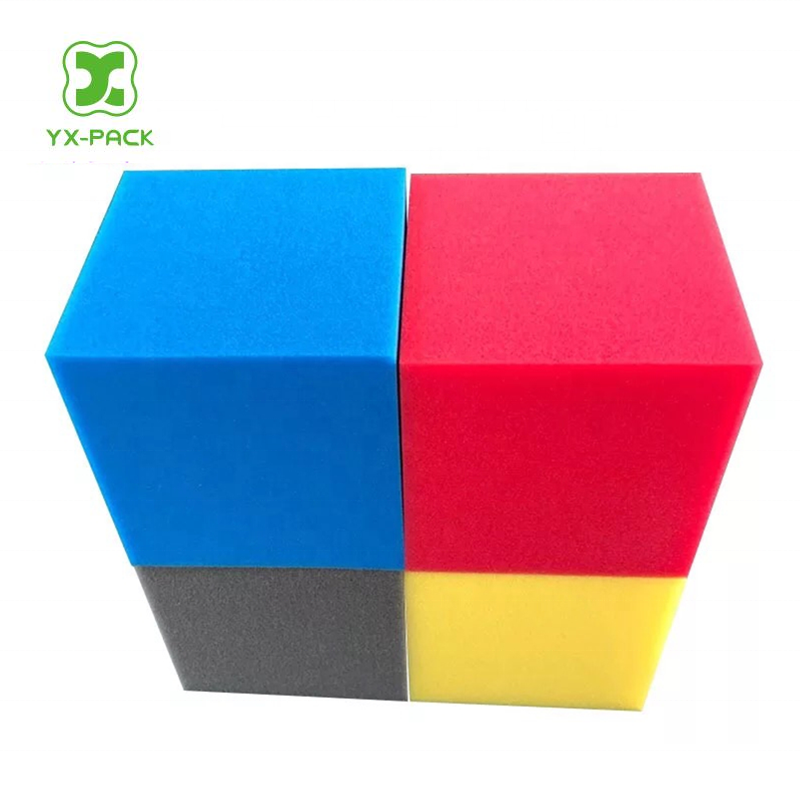 Colorful Custom Polyurethane Memory Foam Large Foam Sponge Block