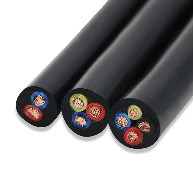 PVC 3 Core Wiring Sheathed  Power Control XLPE Cable Insulation Copper Conductor Construction Electrical Wire Wires and Cables