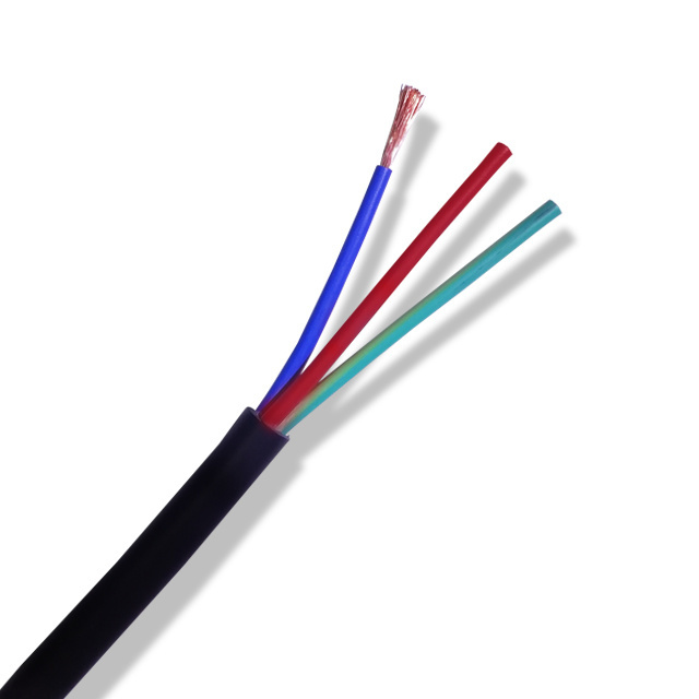 PVC 3 Core Wiring Sheathed  Power Control XLPE Cable Insulation Copper Conductor Construction Electrical Wire Wires and Cables