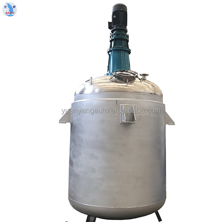 500L Electric heating Stirred Tank Reator Kettle Stainless steel Chemical Agitating Reaction Vessel for Acrylic resin/PVA Glue