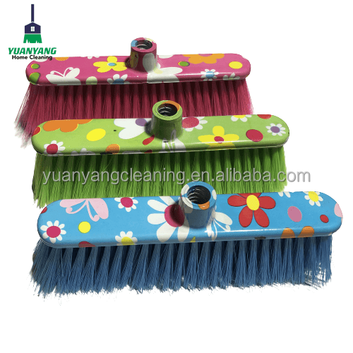 Wholesale Hot Sale Outdoor Indoor Plastic Floor Cleaning Broom Easy Sweeping Broom For Home