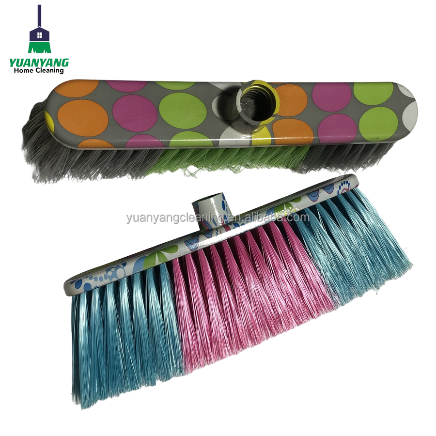 Wholesale Hot Sale Outdoor Indoor Plastic Floor Cleaning Broom Easy Sweeping Broom For Home