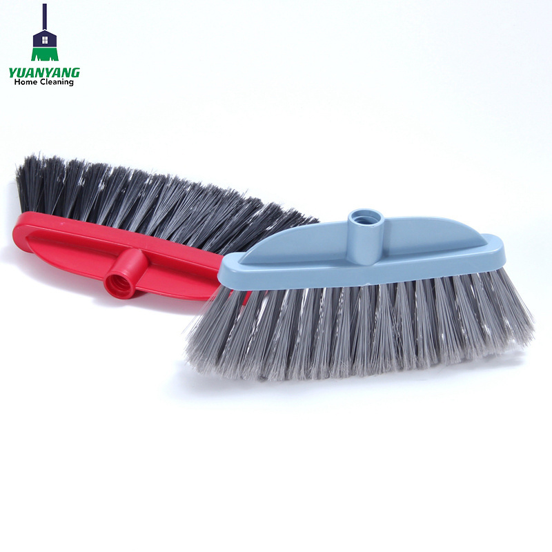 Manufacturer Household Cleaning Tools Accessories Plastic Soft Broom Parts Broom