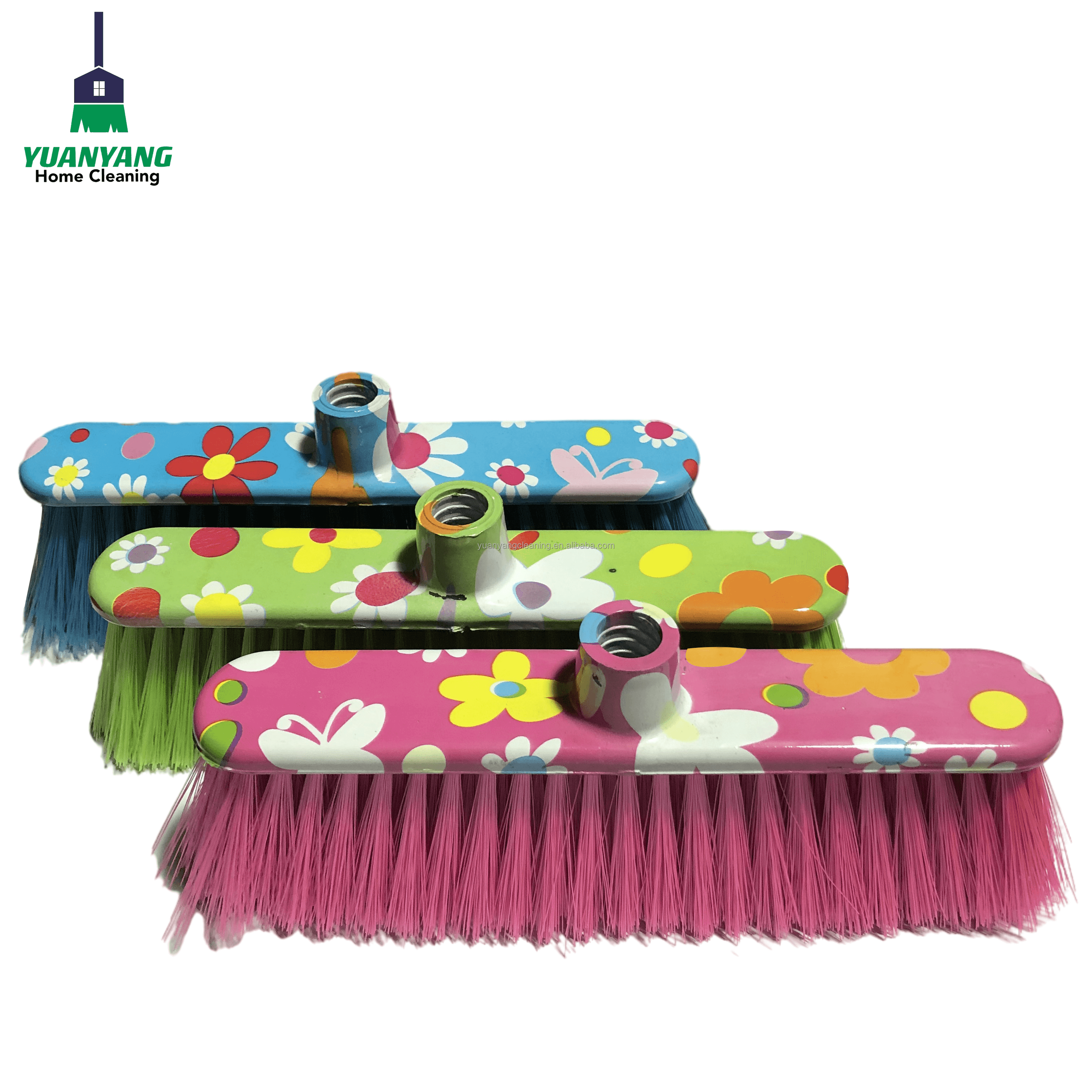 Wholesale Hot Sale Outdoor Indoor Plastic Floor Cleaning Broom Easy Sweeping Broom For Home