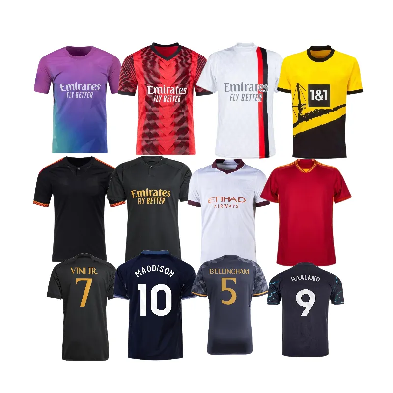 Custom Football Shirt Soccer Thai Quality Club Fan/Player Version Jersey Home Soccer Jersey For Sale