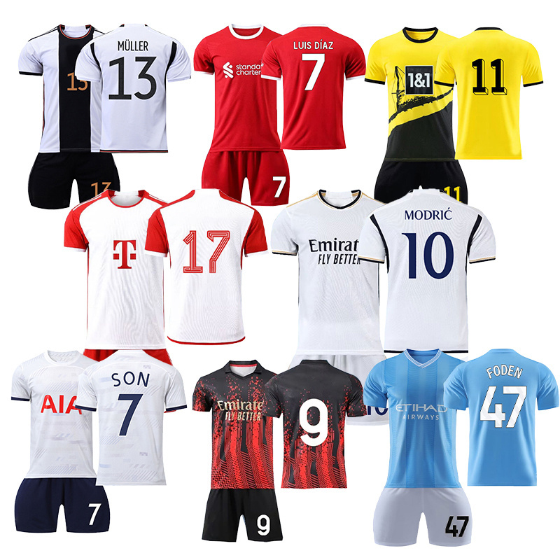 Custom Football Shirt Soccer Thai Quality Club Fan/Player Version Jersey Home Soccer Jersey For Sale