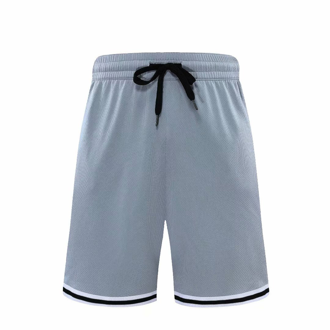 custom logo polyester shiny casual gym men mesh basketball shorts