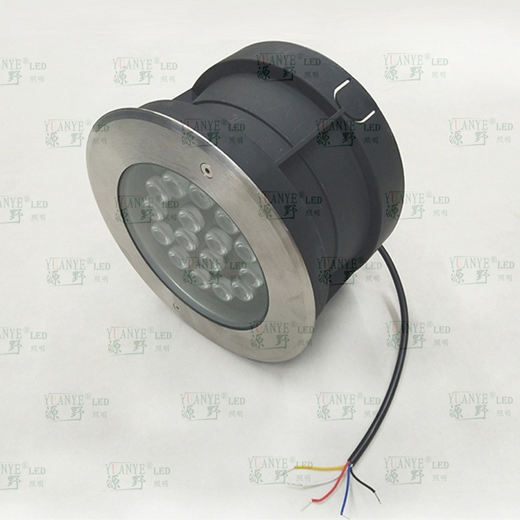 54w dmx512 ip68 waterproof underwater pool ground rgb rgbw led recessed light