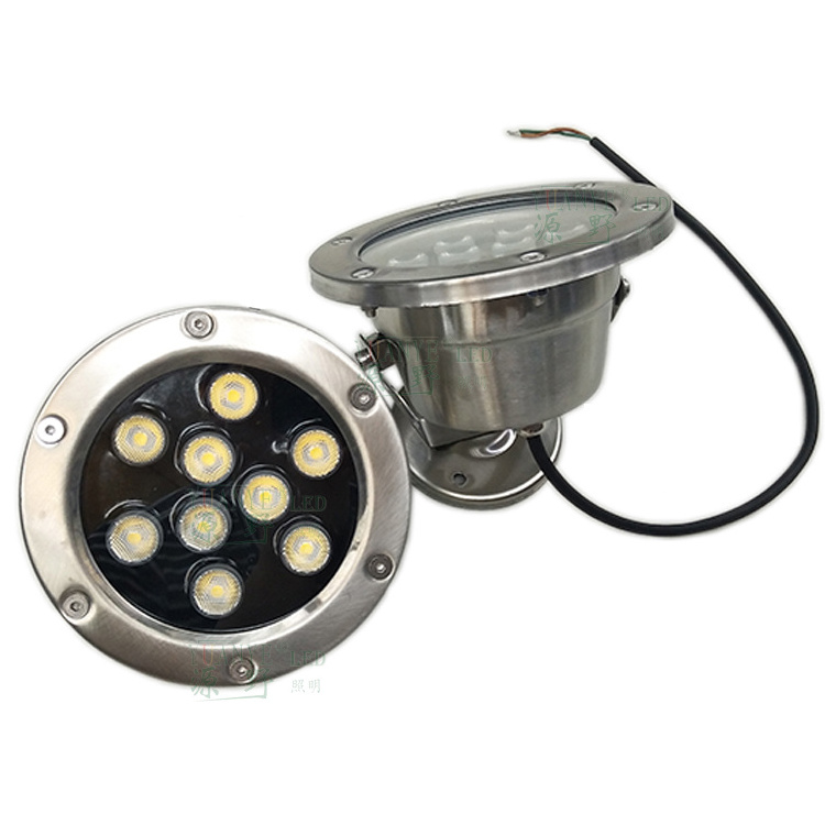 Led permanent rgbw wall Light 3000K waterproof ip68 pool flood fountain outdoor lighting