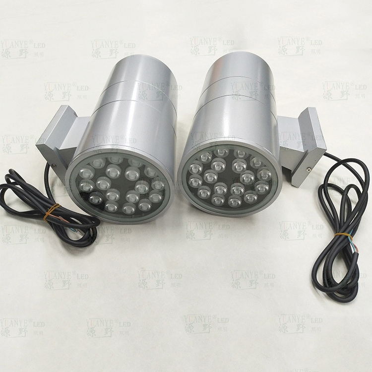 outdoor modern decoration garden rgb led wall light