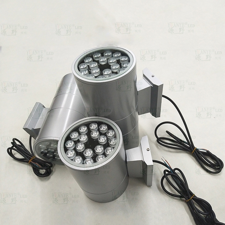 outdoor modern decoration garden rgb led wall light