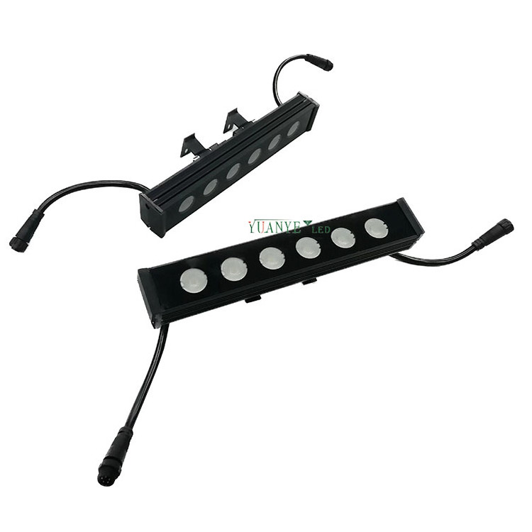 Custom Rgb Linear Led Inground Light 100Cm Long Aluminum Profile Waterproof 18W 36W Dimmable Outdoor Wall Washer