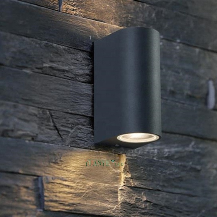 led lighting ip65 outdoor waterproof wall light round single head double head tuya app dimmer light