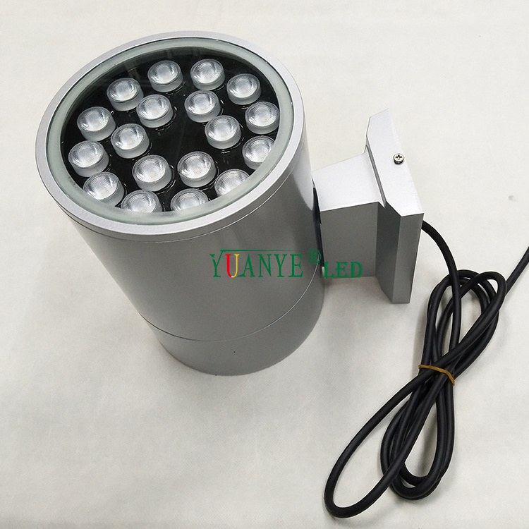 Single head and Double head light waterproof simple style house lighting 18w outdoor led wall light