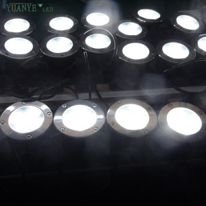 5w outdoor waterproof lighting ground recessed led underground lights with clear/frosted tempered glass