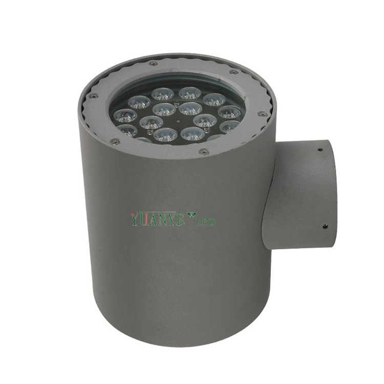 2*6w 2*12w 2*18w RF remote control rgbw dmx dali up and down wall lighting fixture ip65 outdoor waterproof led light