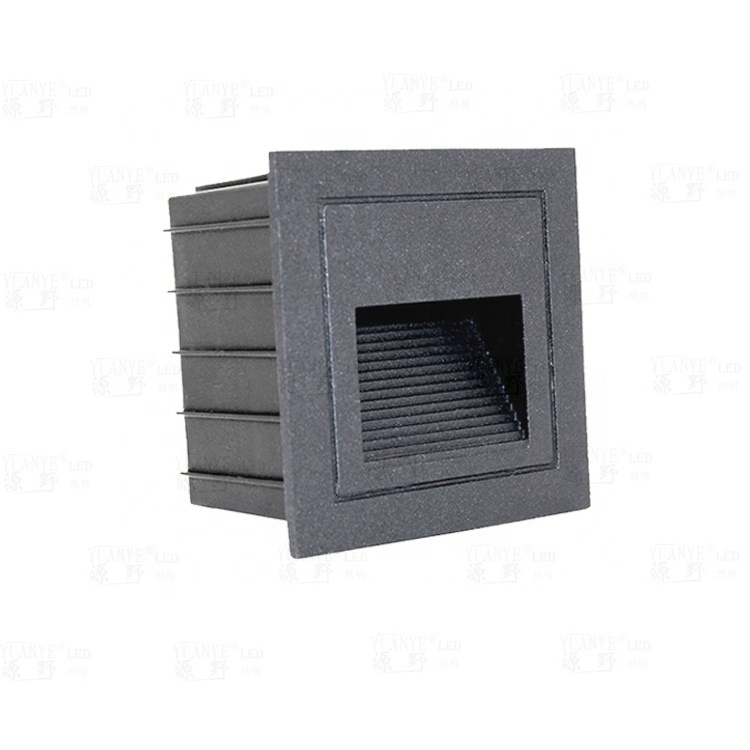 square outdoor step waterproof modern well led stair lights or wall light