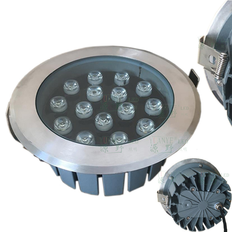 outdoor waterproof IP65 18w 24w dali underground light ceiling recessed mounted led ceiling lights