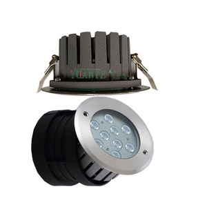 outdoor waterproof IP65 18w 24w dali underground light ceiling recessed mounted led ceiling lights