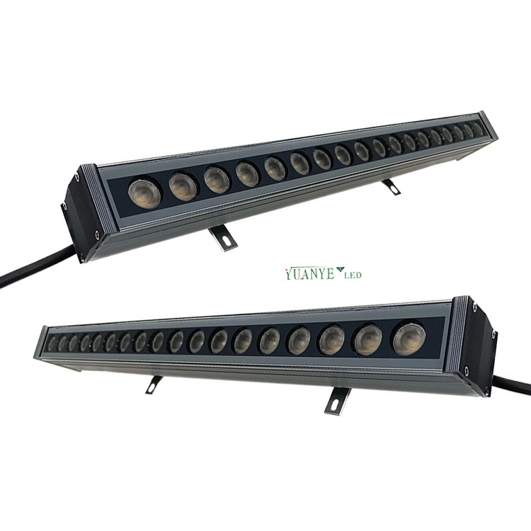 0-10v 1-10v pwm dali dmx512 tuya controller ip67 waterproof color change dc24v 18w 24w 30w 36w led wall washer linear light