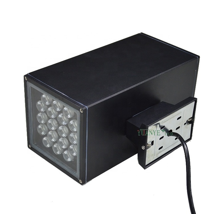 36w RGBW RF remote control dimmer square ip65 well fixtures waterproof outdoor led wall light dmx512 RDM