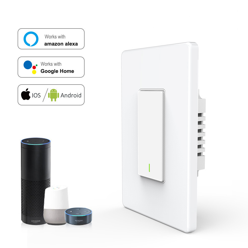 Zemismart Tuya Zigbee 3.0 One Gang Light Switch Smartthings Control Us Au Physical Wall Switches Push Button Interruptor