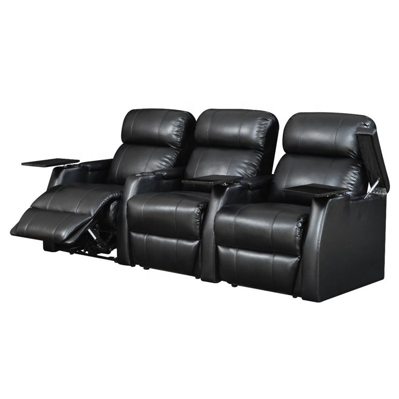 Best Selling Home Theater Recliner Sofa,Luxury leather electric cinema reclining sofa