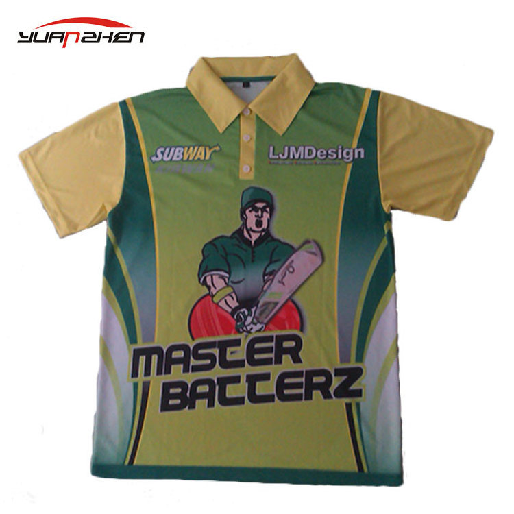 High quality dry fit sublimated polo shirt fashionable personalized racing polo shirt