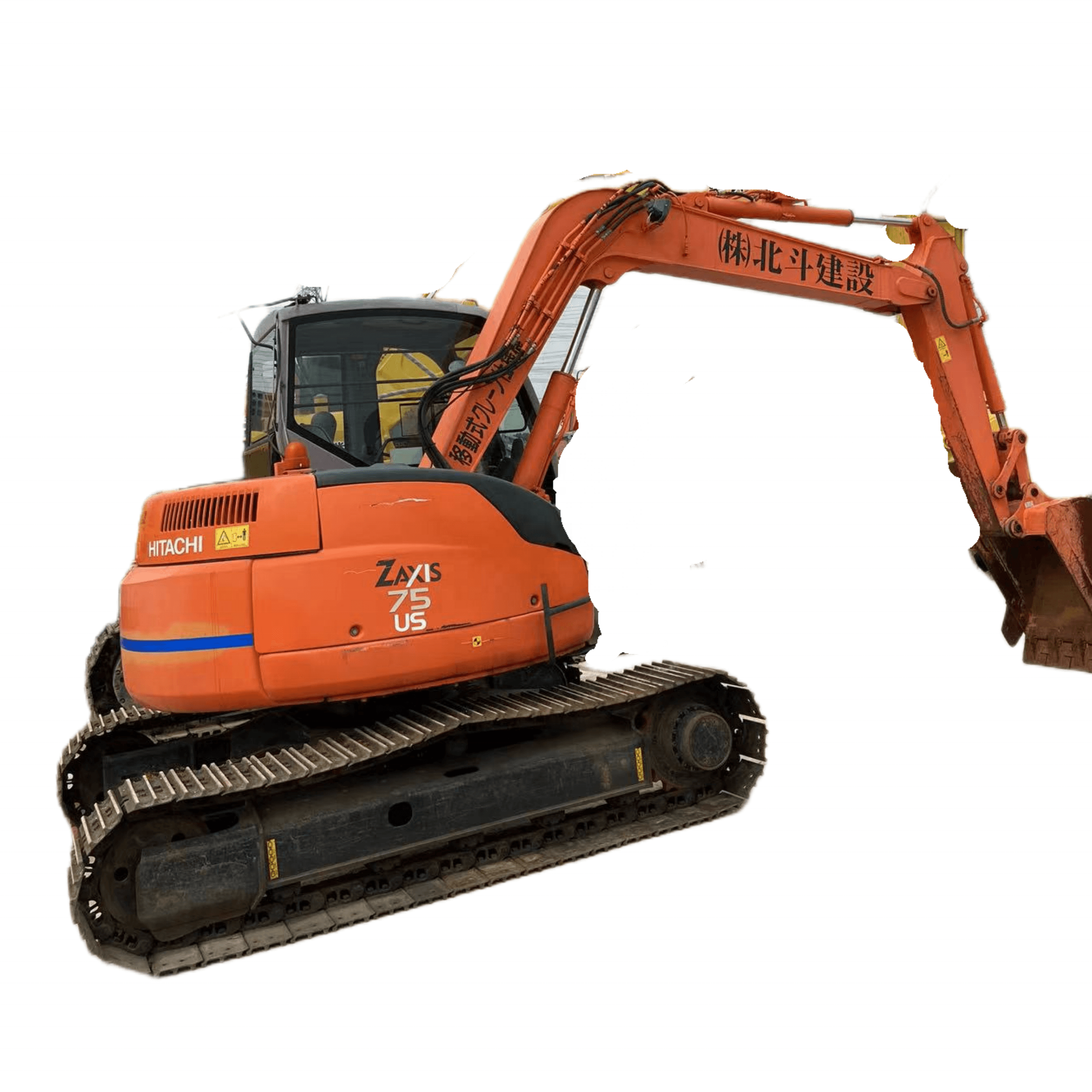 Cheap 7 Ton Hitachi 75 ZX75 -5A ZAXIS 75US Used Crawler Excavator ZX50 ZX60 ZX70 Mini Digger