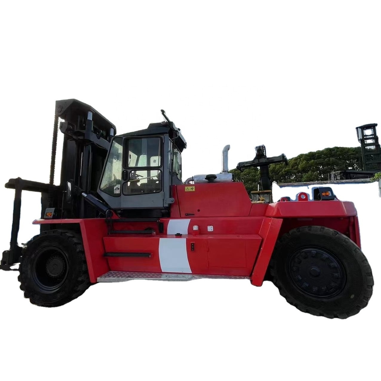 cheap used 25ton forklift original made in sweden kalmar DCD250 forklift with low hours in good condition