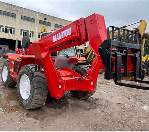 Manitou Material handling equipment forklift with telescopic side boom 3.7ton telehandler for sale