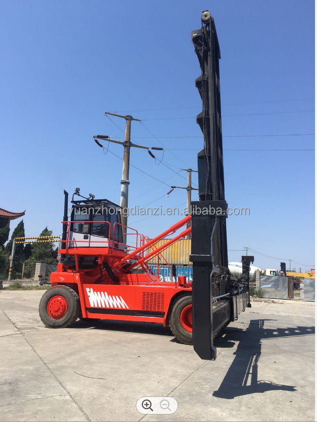 fantuzzi FDC25K7 reach stacker , used 37ton empty container handler