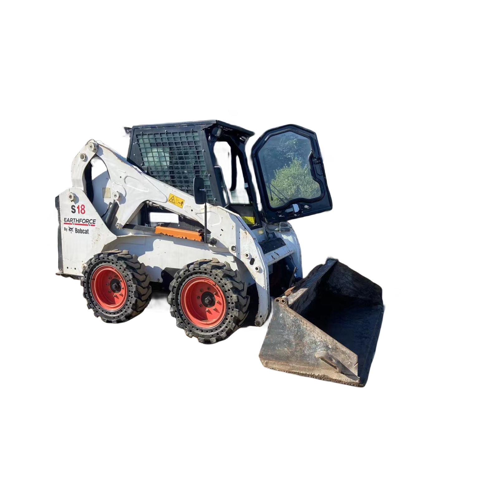 Used Powerful Performance Bob cat S18 mini Skid Steer Loader With Shovel Bucket