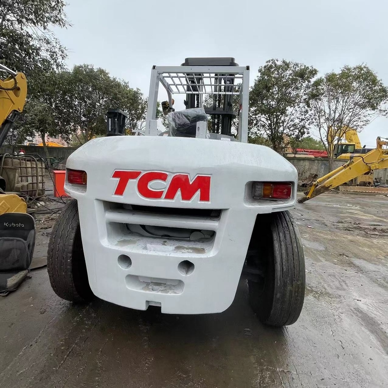 low working hours second hand used 10ton 15ton japanese forklift truck good price in excellent condition