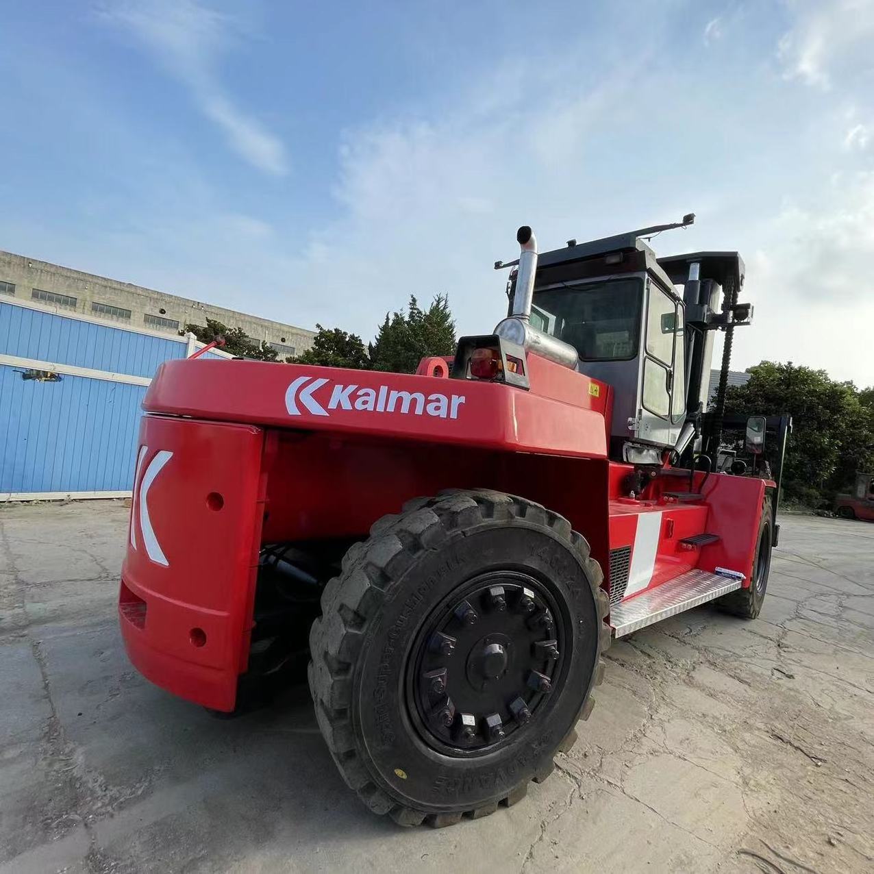 cheap used 25ton forklift original made in sweden kalmar DCD250 forklift with low hours in good condition