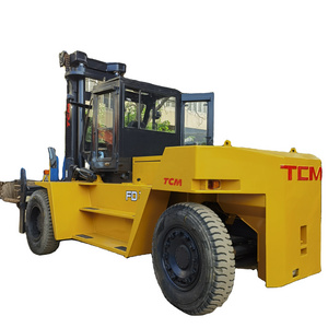 Japan TCM FD150s FD200 diesel 15 ton 20ton with ISUZU engine second hand forklift on sale in Shanghai