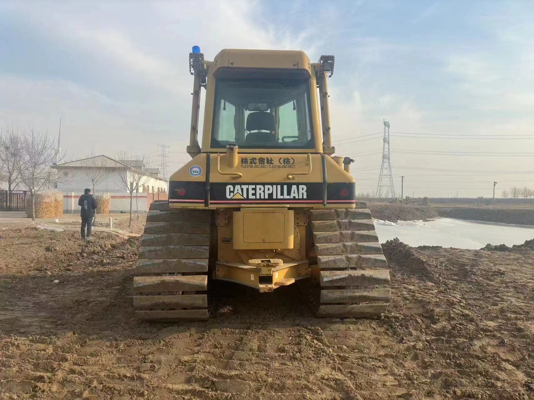 good earthmoving machinery used cat track dozers for caterpillar D5N D5H D5G D5K crawler dozers