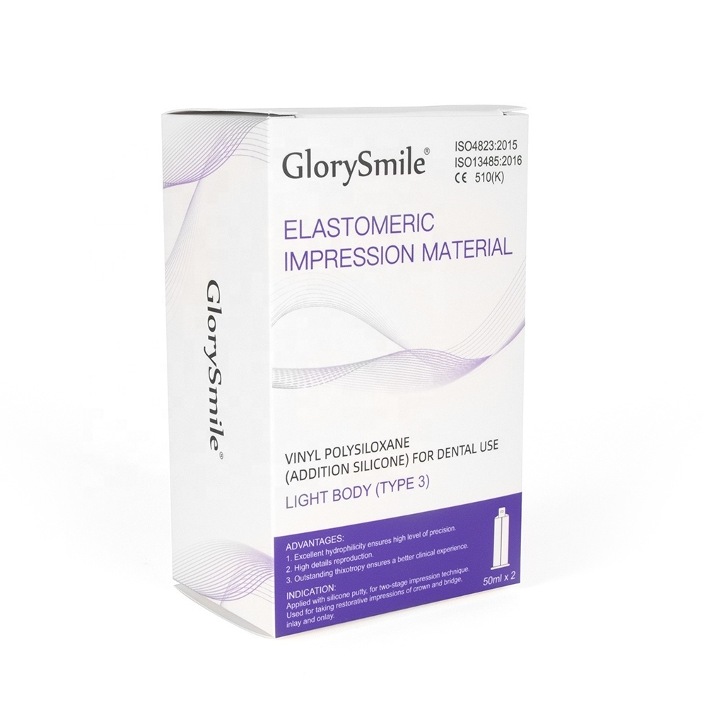 Glory Smile Wholesale Dental Impression materials Silicone Putty Light Body