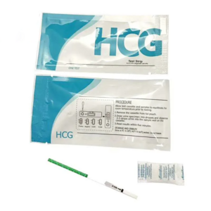 HCG pregnancy ovulation quick accurate test strip medical consumables HCG diagnostic reagent rapid detection diagnosis strip