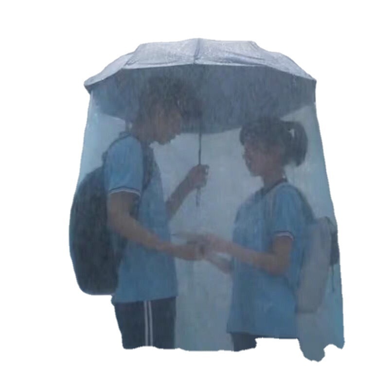 Internet celebrity love umbrella Retro Pretty umbrella parasol Rain and shine umbrella